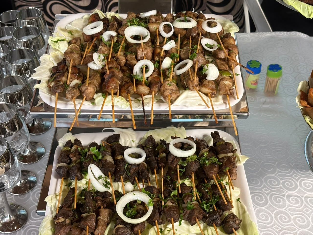 Plateau de brochettes