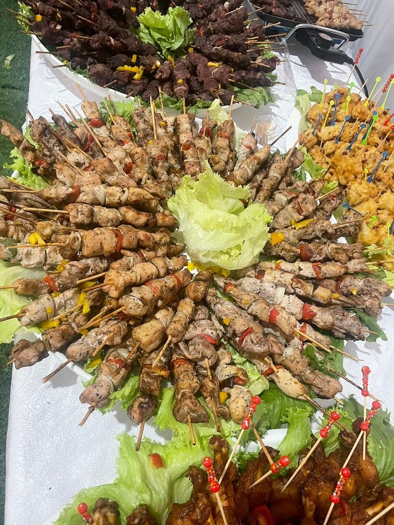 Brochettes en soleil