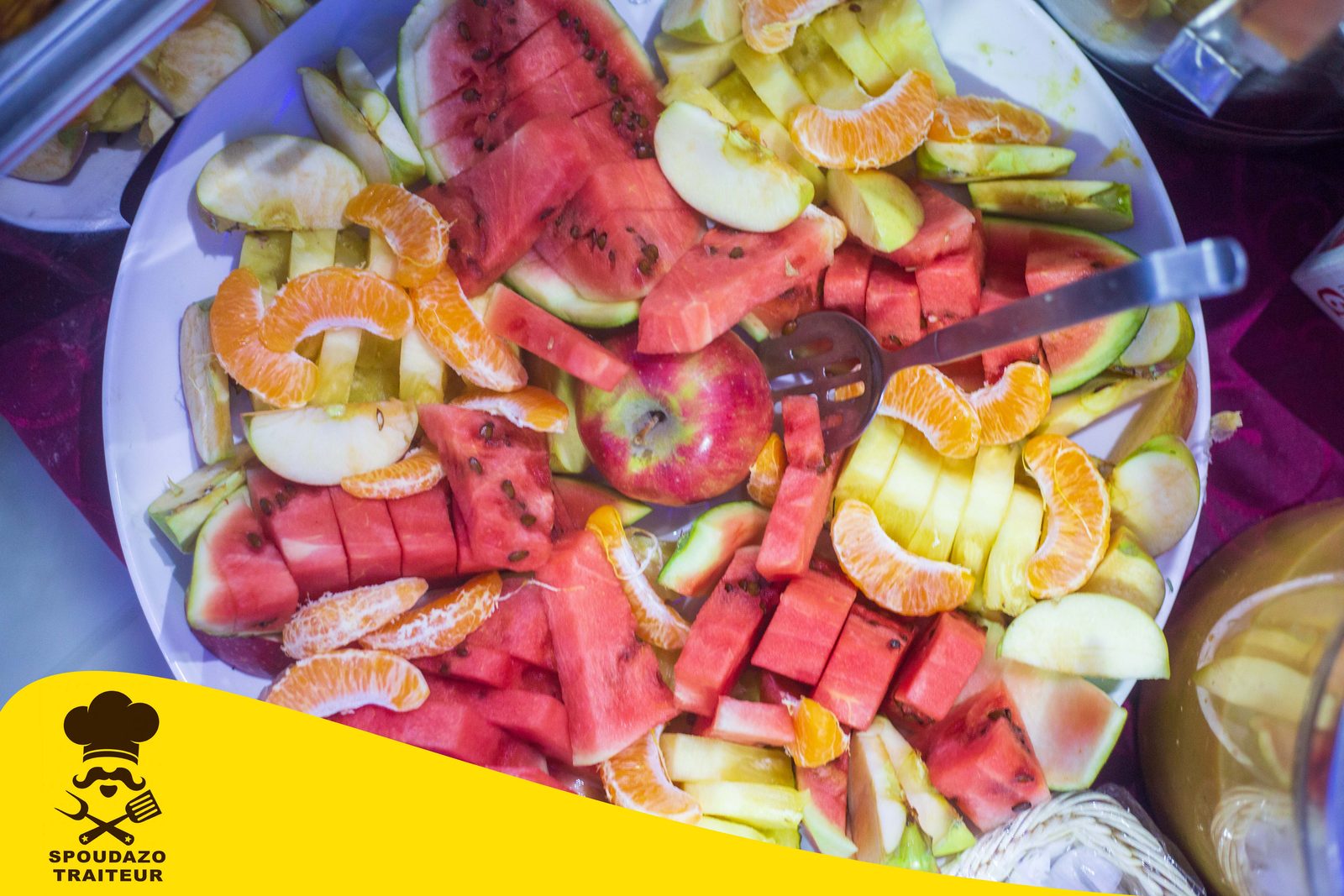 Plateau de fruits frais